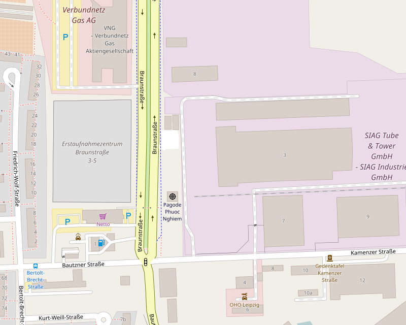 © OpenStreetMap contributors. Klicken Sie auf das Bild, um diese Karte bei openstreetmap.org anzusehen.